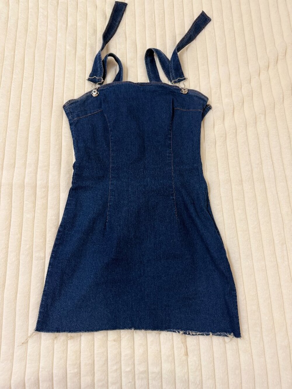Vintage D&G Dolce & Gabbana Y2K Denim Mini Dress IT 44